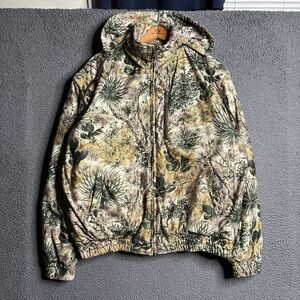 GameGuard Bomber Jacket Men's Medium Hunting Southwestern Softshell Reversible